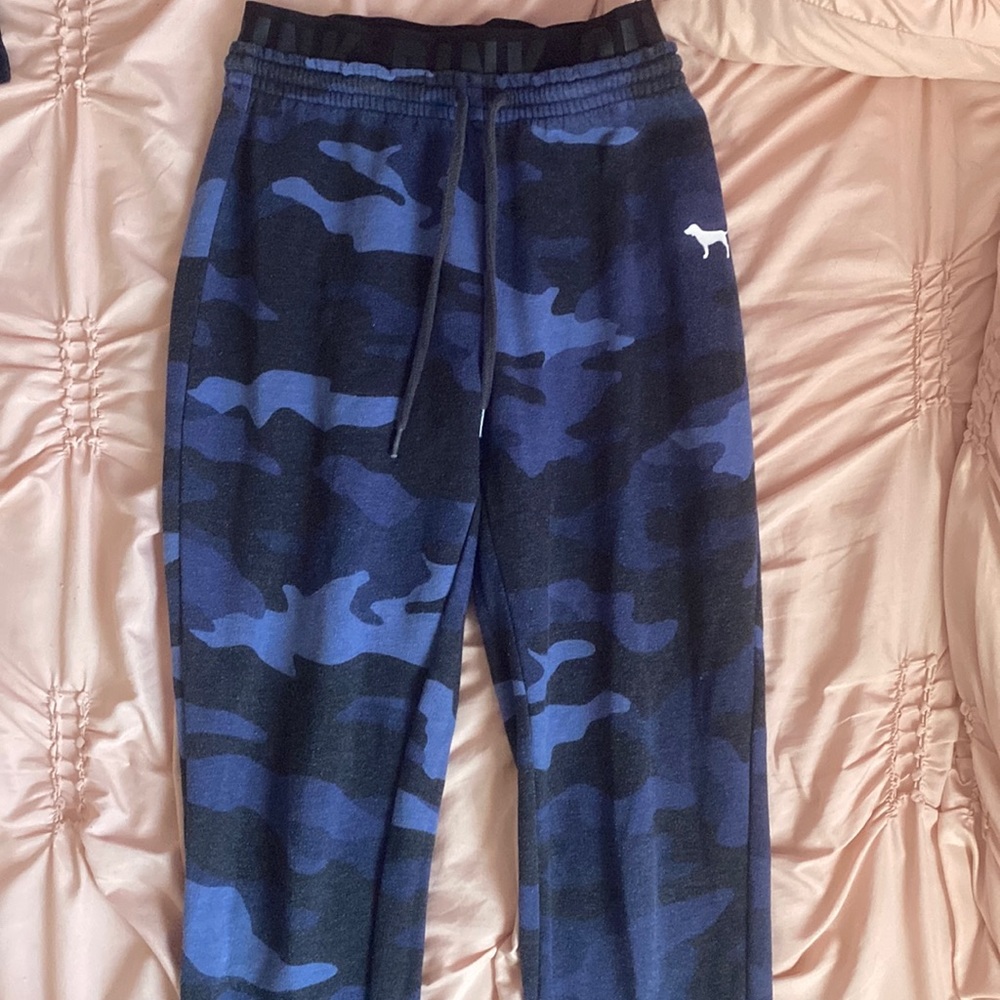 Pink camo sweats
